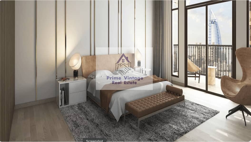 LIMITED LUXURY 1 BR -MADINAT JUMEIRAH!! LIMITED UNITS !! 80% ON HANDOVER!!Burj Al Arab  view