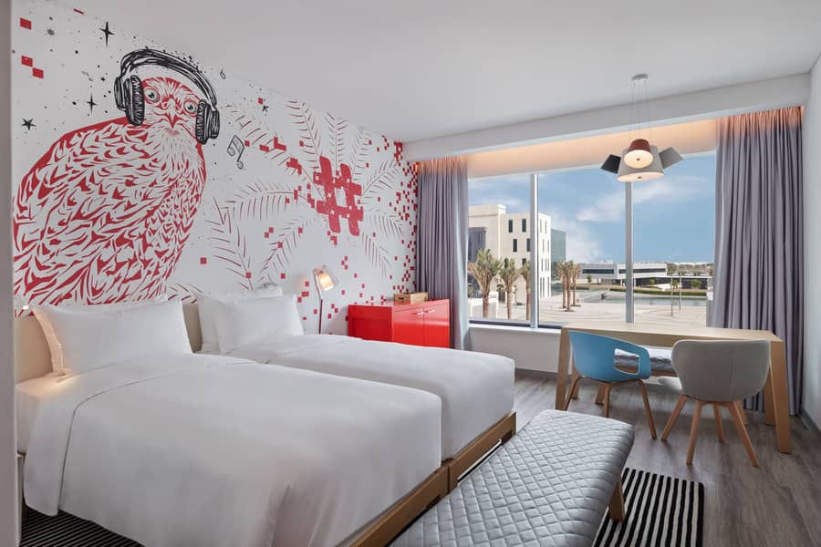شقة فندقية في فندق راديسون ريد واحة دبي للسيليكون 9500 درهم - 5208975
