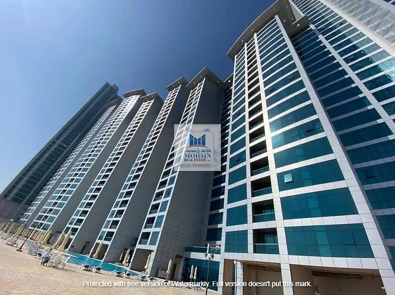 Sea view 1BHK for Sale in Corniche Towers Ajman