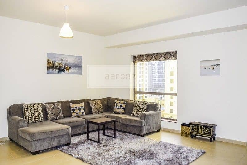 Spacious Layout | Furnished One-Bedroom | Low Floor