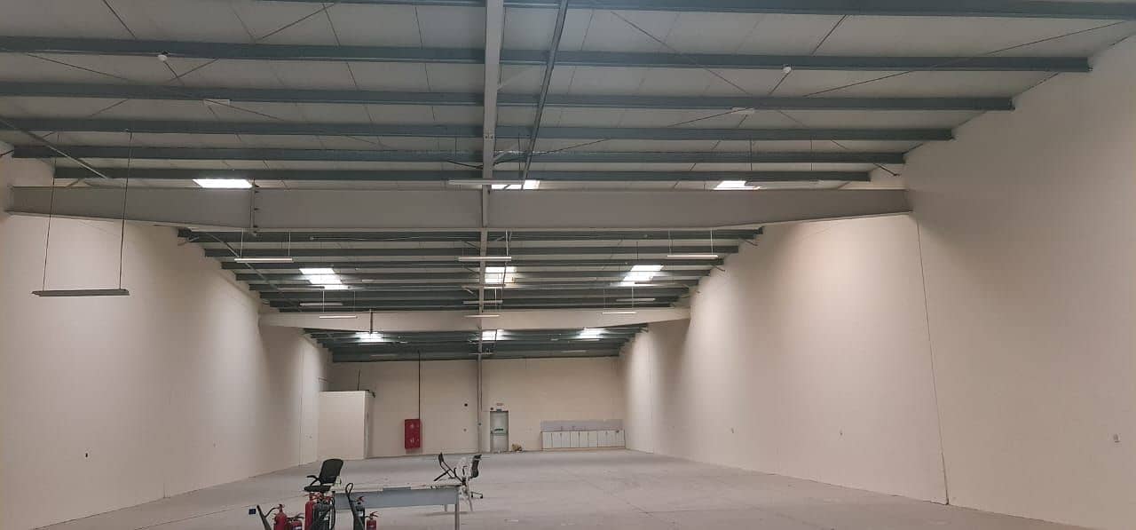 8500 Square Feet Insulated Warehouse in New Ind Area ajman. . .