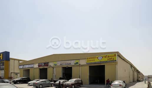 Warehouse for Sale in Al Jurf, Ajman - Warehouses for sale  in Al Jurf Industrial Area 1  directly opposite the Chinese market . Real estate brokers are not allowed