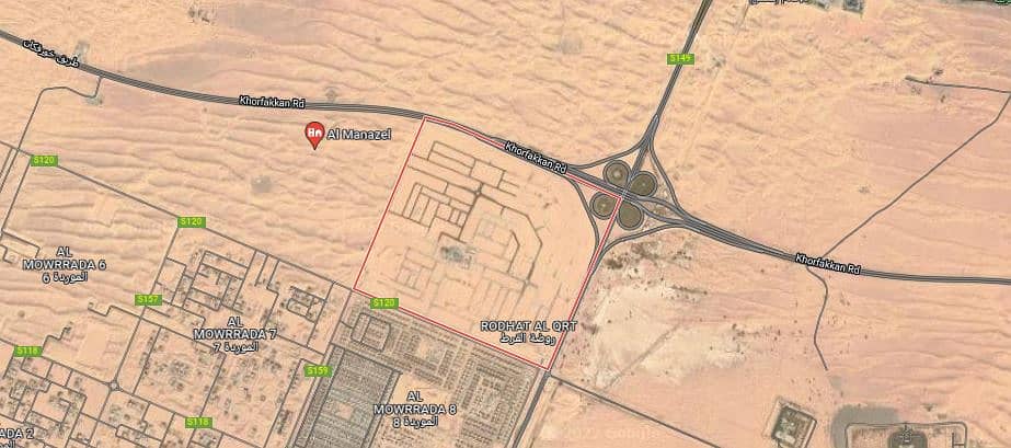 Residential/commercial land for sale in Rawdat Al Qurt area