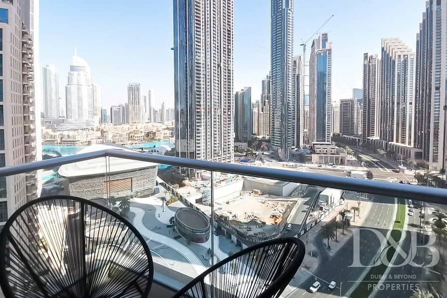 Fully Furnished | Chiller Free | Burj Khalifa View