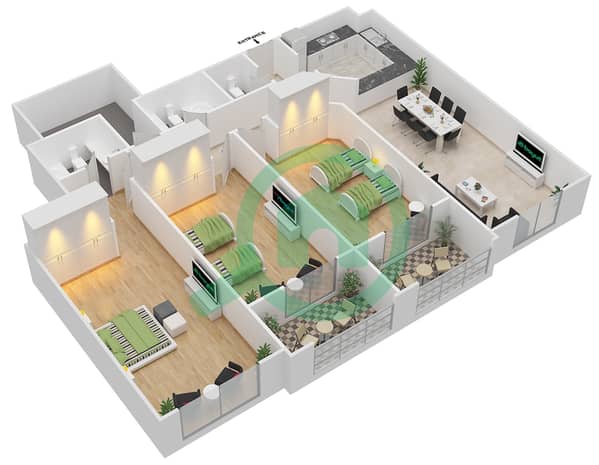 Floor 1-4 Floor 1-4