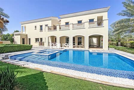 6 Bedroom Villa for Sale in Jumeirah Golf Estates, Dubai - Fully Upgraded | Cinema, Gym and Pool | Golf Views