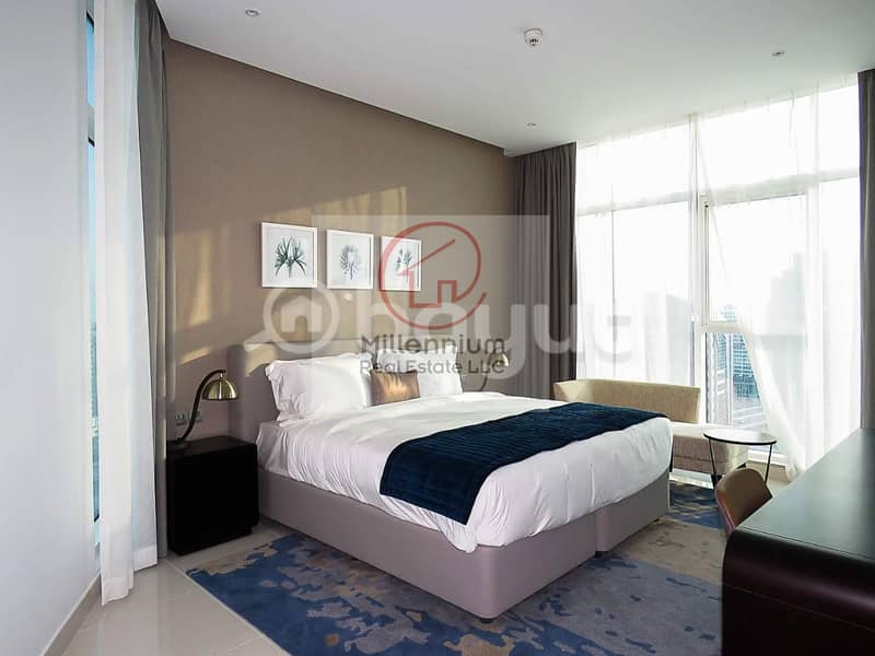 LUXURY ONE BEDROOM - MODREN FURNISHED - FULL CANAL VIEW