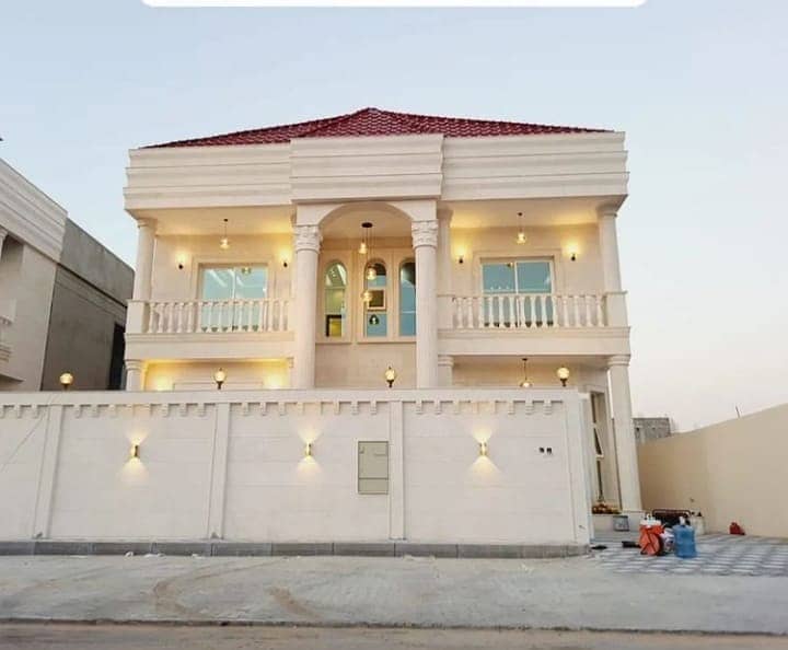 For sale a villa in Al Aaliyah, Ajman, if you can buy and own a large villa in installments with the same rent value only, freehold for all nationalit