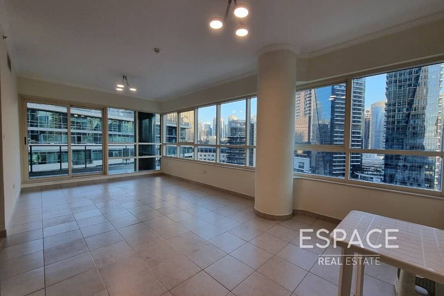 Vacant |  2 Bedrooms | Full Marina and Skyline View