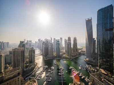 5 Bedroom Penthouse for Sale in Dubai Marina, Dubai - Unique Top Penthouse | Full Marina View | 5Bedroom