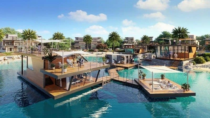 位于大马士革湖住宅，尼斯别墅 3 卧室的别墅 1519000 AED - 5825456