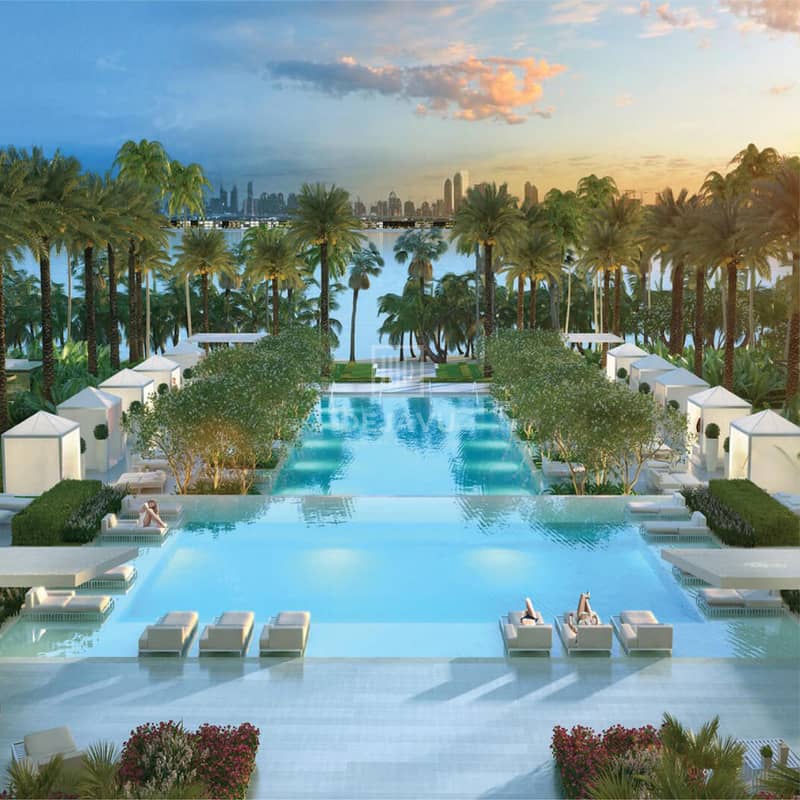 位于朱美拉棕榈岛，棕榈岛亚特兰蒂斯酒店 5 卧室的顶楼公寓 180000000 AED - 5826130