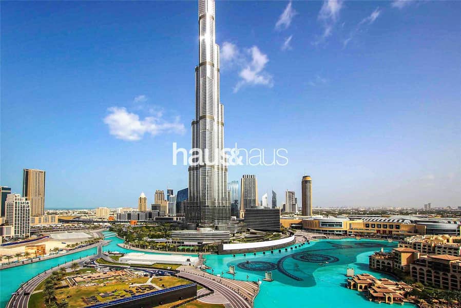 Luxury Living | Rare Layout | Burj Views