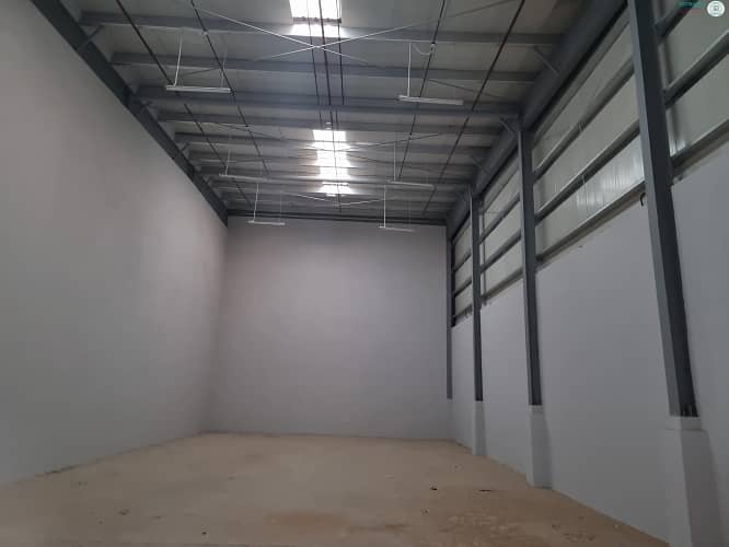 BRAND NEW 2350 SQFT WAREHOUSE 15 KV ELECTRICITY MAIN ROAD