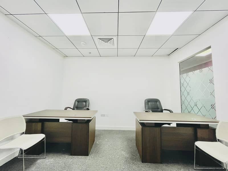 Perfectly Price Fully Furnished Office in a Convenient  Location