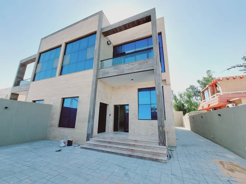 Brand new 4bh villa for rent in al jazzat sharjah