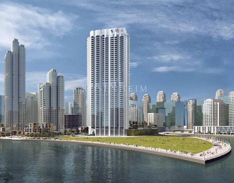 Overlooking Canal and Burj Views | On High Floor