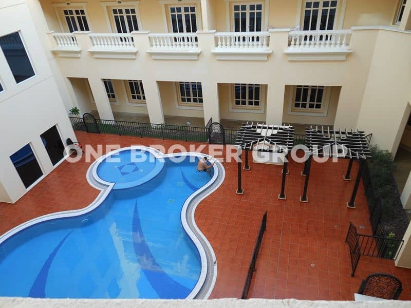 Spacious Unfurnished 1 BR with 2 Balconies