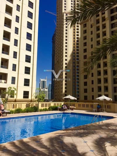 2 Bedroom Flat for Sale in Jumeirah Beach Residence (JBR), Dubai - Great Investment | 2 BHK | Furnished | Dubai Eye View