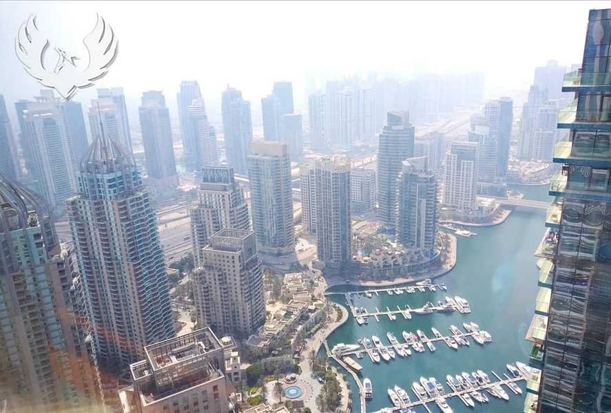 位于迪拜码头，滨海高地大楼 5 卧室的顶楼公寓 7800000 AED - 5418179