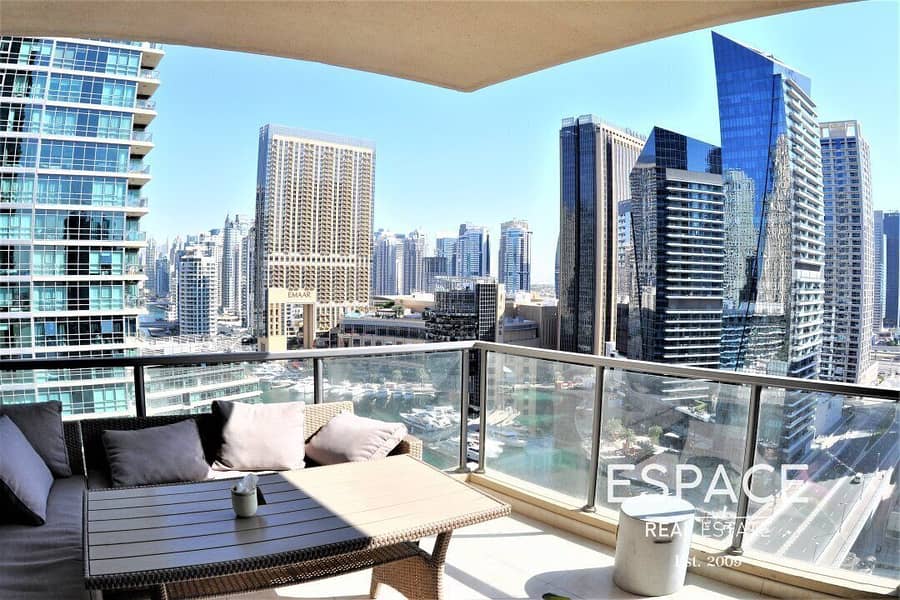 位于迪拜码头，阿尔萨哈布大厦，阿尔萨哈布大厦2号 3 卧室的公寓 205000 AED - 4948384