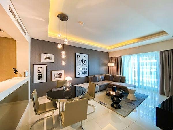 Luxuriously Furnished 1 Bed | High Floor | Ready to Move in