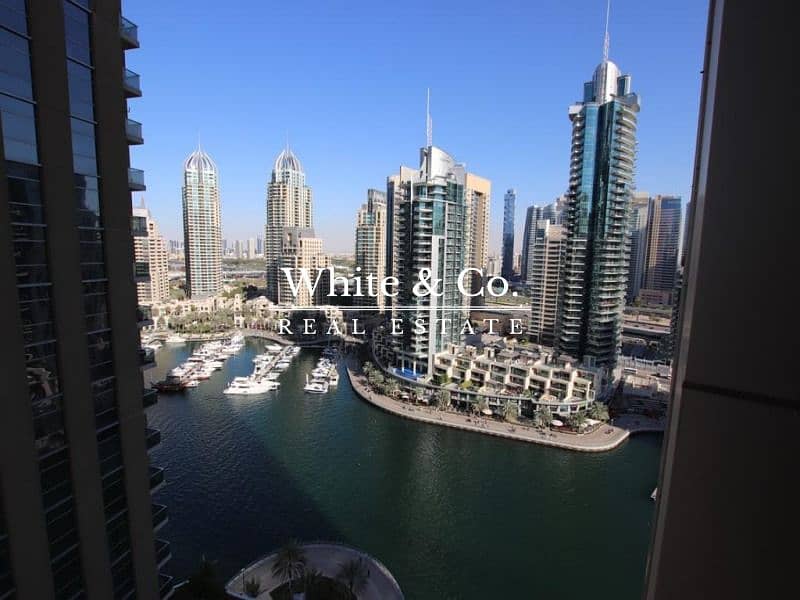 2 Bed | Unfurnished | Marina View | Large Bright Rooms | Available Now!