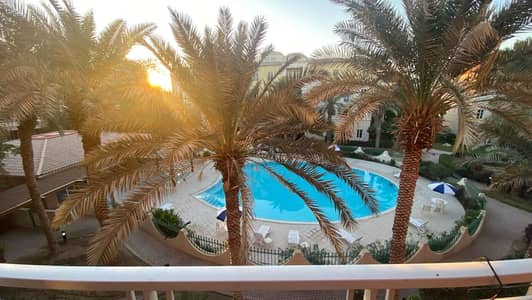 2 Bedroom Apartment for Sale in Green Community, Dubai - Study Room | Pool and Garden View | Upgraded