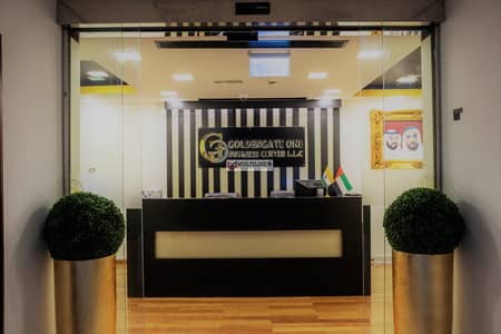 Office for Rent in Al Mina, Dubai - FURNISHED OFFICE INCLUDING AL UTILITIES NO DEPOSIT