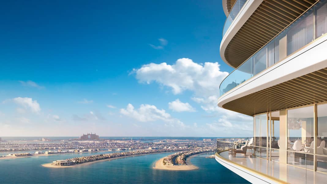 位于迪拜港，艾玛尔海滨社区，海滩岛公寓 4 卧室的顶楼公寓 22500000 AED - 5840572