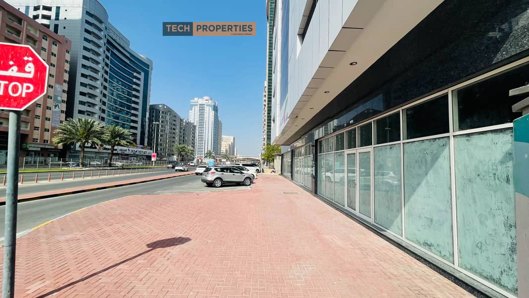 Tech Tower | Showroom For Rent | Good Location | Brand New | Shell and Core | Rashidiya 3 | Ajman