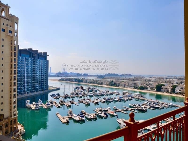 位于迪拜码头，滨海公寓，滨海公寓B 2 卧室的公寓 2600000 AED - 5507193