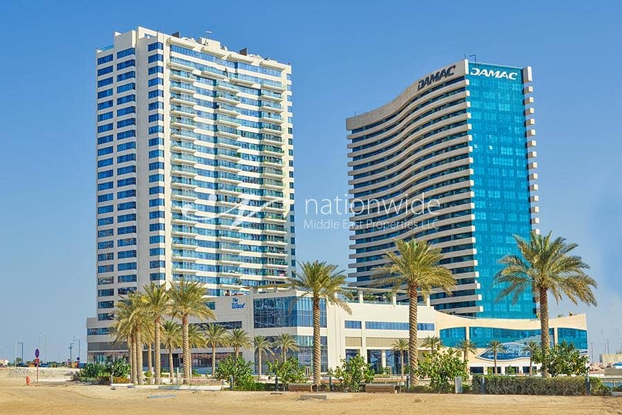 位于阿尔雷姆岛，阿布扎比纳吉马特，浪潮公寓 1 卧室的公寓 850000 AED - 5840849