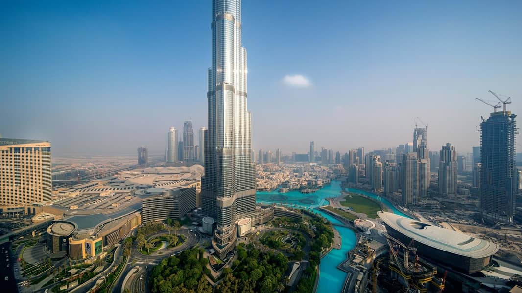 Burj Khalifa View | High Floor | Maids Room