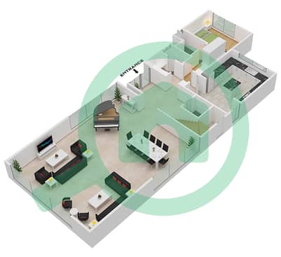 Ajmal Makan - 5 Bedroom Villa Type B Floor plan