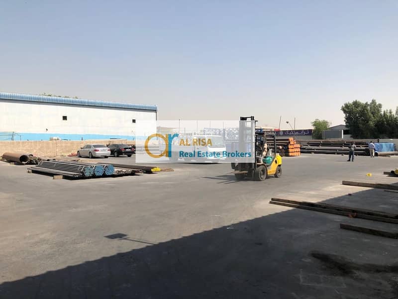 For Sale 40,000 sq. ft. Warehouse with Open Yard at Al Quoz