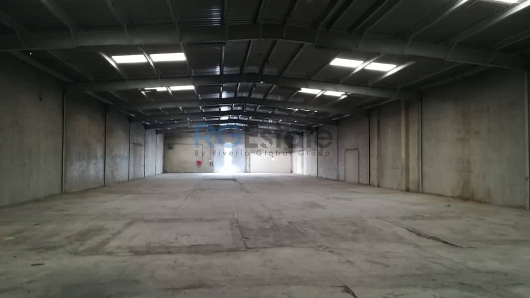 (Tax Free) 24,000 Sq. Ft. warehouse Available for Rent in Umm Ramool