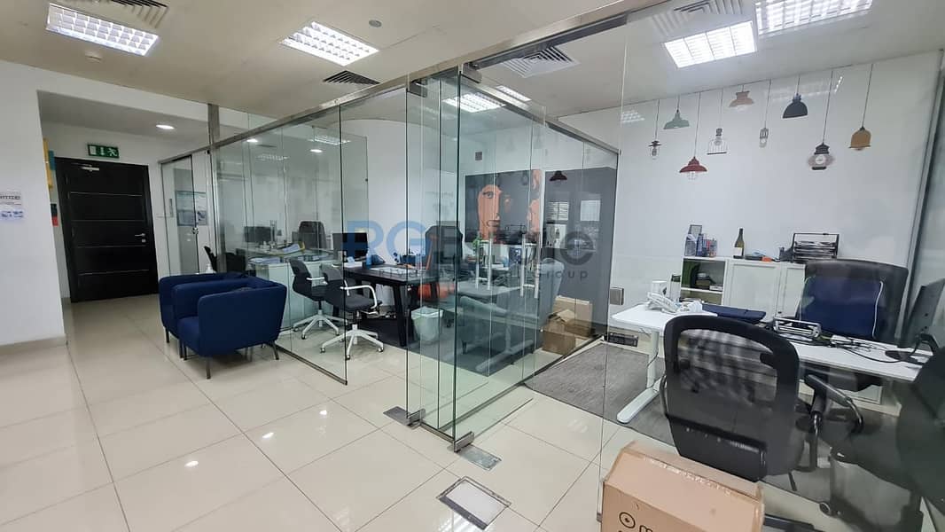 Fitted with  Glass portions | Office for sale