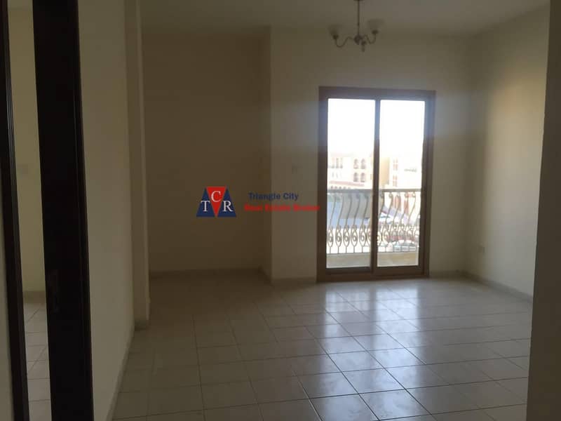 Hot offer in Emirates cluster one bed room with balcony