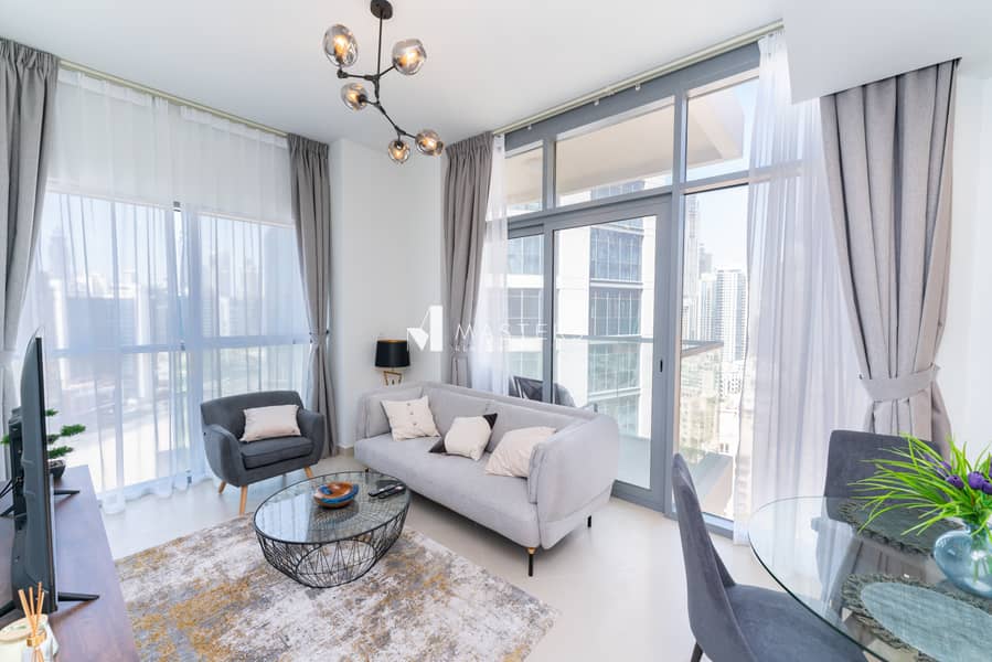 شقة في برج بلفيو 2،أبراج بلفيو،وسط مدينة دبي 1 غرفة 110000 درهم - 5850315