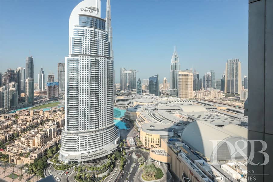 Burj Views | High Floor | Fountain View