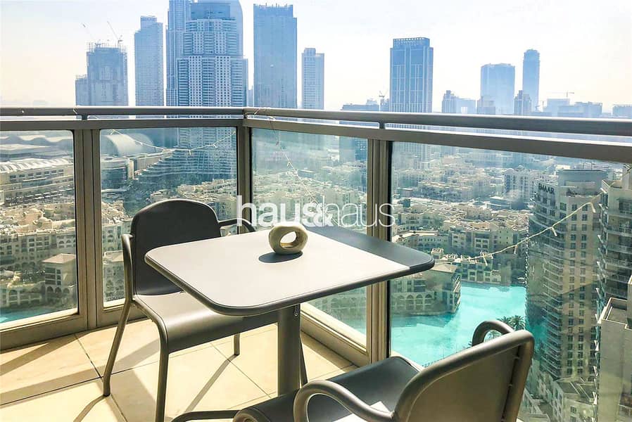 位于迪拜市中心，豪华公寓区，壹号公寓大楼 1 卧室的公寓 109000 AED - 5850472