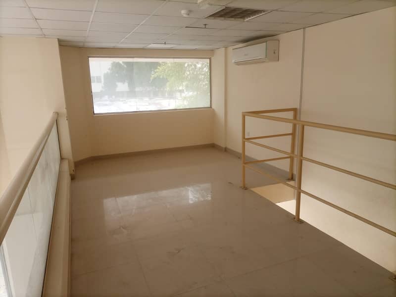 SHOP AVAIABLE FOR RENT 800 SQFT WITH MAZZINE AED 35000 AT ALRASHID 3 NEAR AL MAYA SUPER MARKET