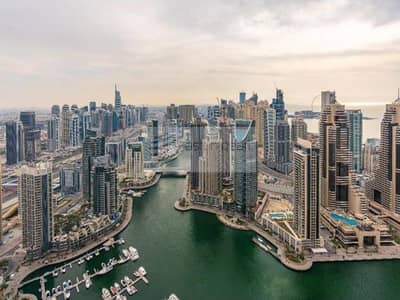 4 Bedroom Penthouse for Sale in Dubai Marina, Dubai - Unique Luxury Duplex Penthouse |  Full Marina View