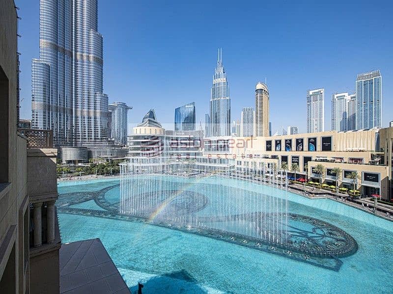 Unique Location Huge 3BR|Souk Al Bahar Dubai Mall