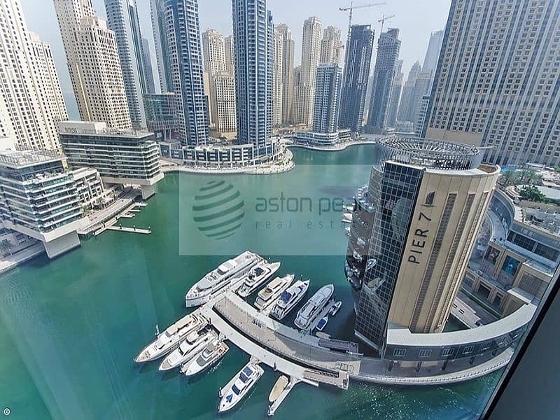 Tenanted | Full Marina View|High Floor| No Balcony