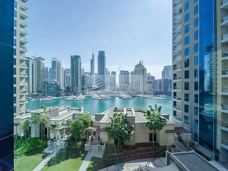 Best Layout |Full Marina View|Upgraded 2BR+Balcony