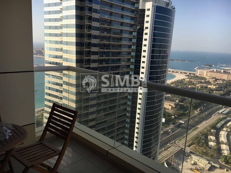 位于迪拜码头，苏拉法大厦 2 卧室的公寓 1750000 AED - 5520745