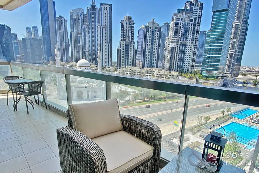 位于迪拜市中心，穆罕默德-本-拉希德大道，8号林荫大道漫步公寓 1 卧室的公寓 1200000 AED - 5853451