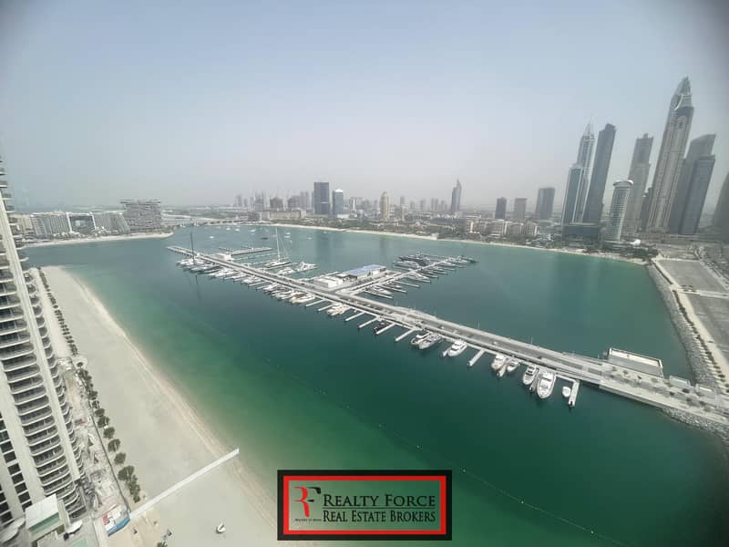 FULL MARINA VIEW | FULLY FURNISHED 3BR | HIGH FLOOR